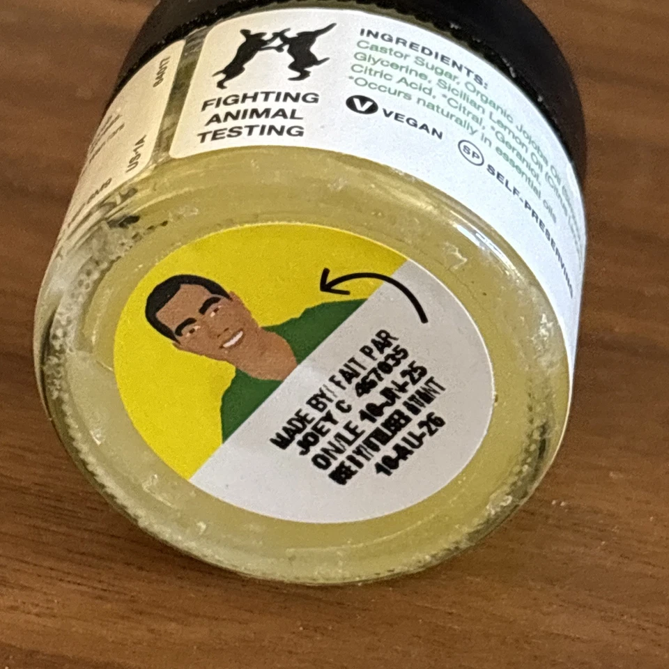 Exfoliante labial exfoliante exfoliante limón Sherbet azúcar exclusivo de cocina exfoliante nuevo con etiquetas Foto 2 de 2