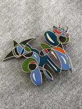 ACME Studio  Emaille Brosche - ARABESQUE  - A...