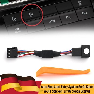 Automatischer Start Stop System Eliminator Stecker Kabel Für VW Skoda Octavia DE