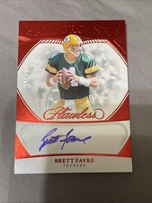 2025 Panini Flawless Brett Favre All Pro Ink On Card Auto Packers Ruby #/15
