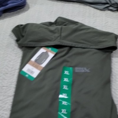 Eddie Bauer Solarfoil Men's XL Green Pullover Hoodie Moisture Wicking Quick Dry