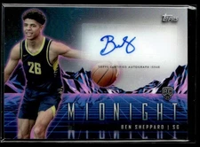L30,804 -  2023-24 Topps Midnight Rookie Horizon Auto #RHSBES Ben Sheppard