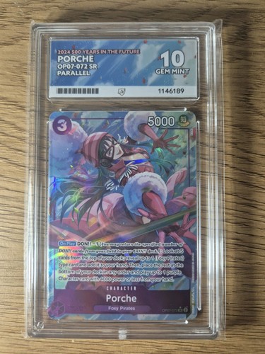 Porche (Parallel) graded ACE 10 for sale on eBay