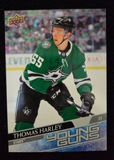 20-21 Upperdeck Series1 Thomas Harley Oversized Young Guns Rookie Card #227