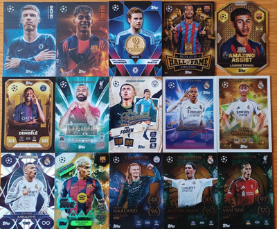 Topps Match Attax 2025/26 - 100 Club / Hall Of Fame / Chrome / Black Edge & L.E