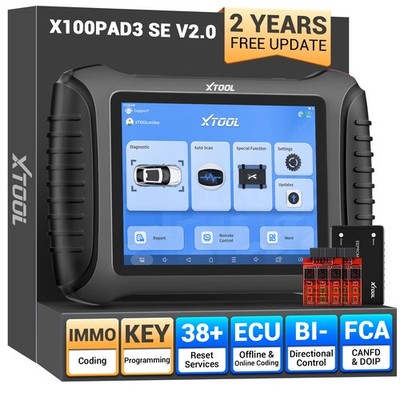 XTOOL X100PAD3 SE Auto OBD2 Scanner Key Programmer Full System Diagnostic Tool