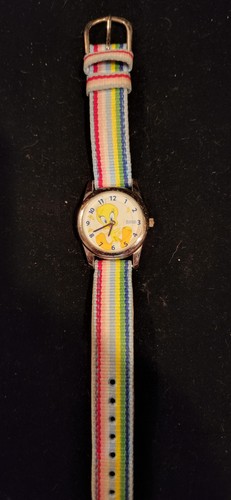 Armitron Tweetie Tweety Bird Animated Wrist Watch Rotating Feather Not Working - Picture 4 of 6