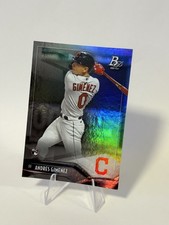 Andres Gimenez—2021 Bowman Platinum Foil Rookie #76 Guardians