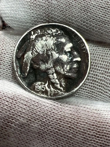 1915 Full Horn XF Buffalo Nickel -  Nice Better Date US Coin!