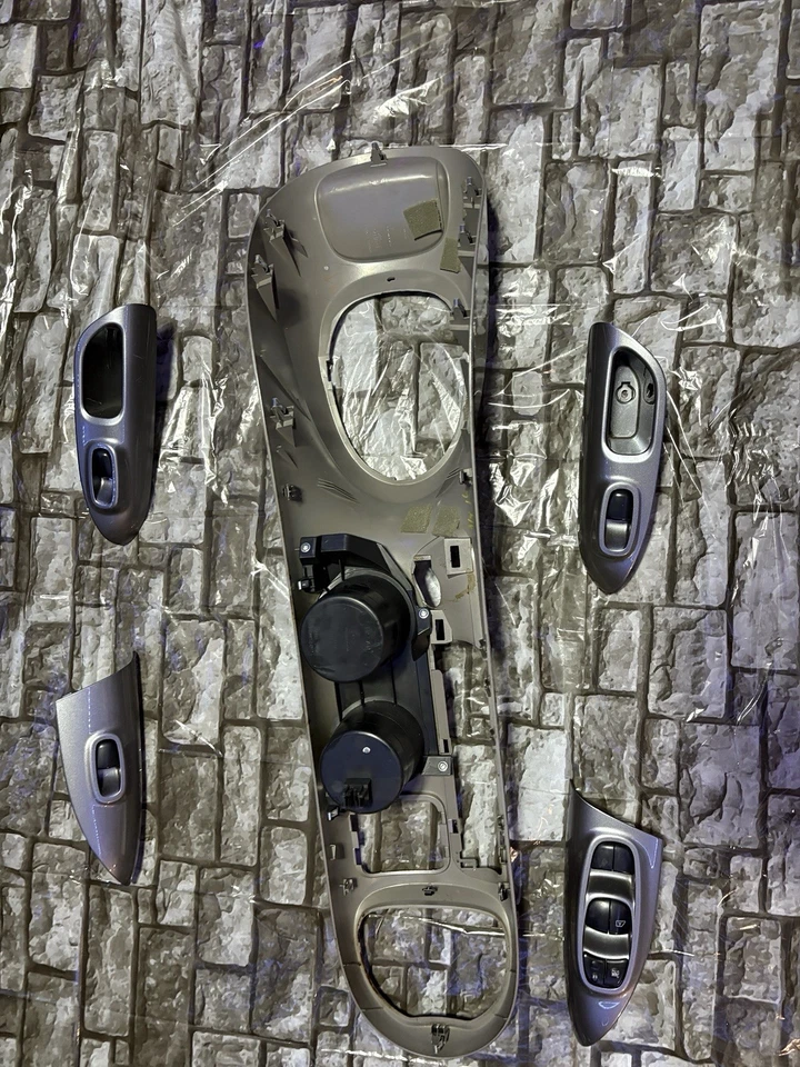 Nissan Juke 2011-2017 consola central interruptor de ventana juego de molduras OEM 11-17 Foto 4 de 4