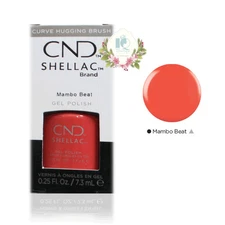 CND Shellac UV Gel Polish 0.25 oz NIB Mambo Beat