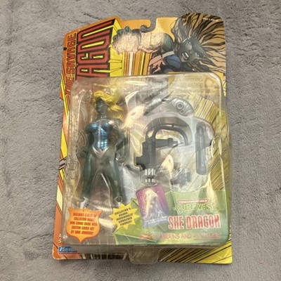 Playmates Toys TMNT She-Dragon Action Figure 3047 Mini Comic Book