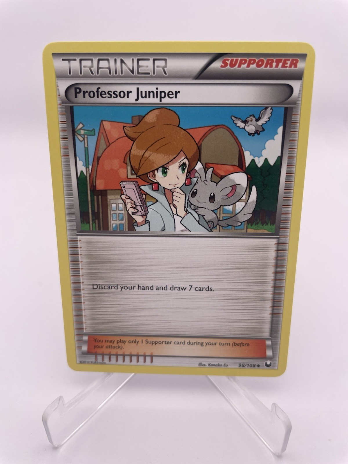 Professor Juniper 98/108 – Pokémon TCG Dark Explorers Uncommon Trainer NM