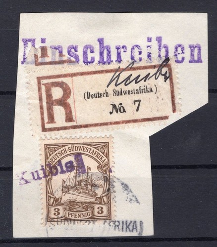 DSWA 11 With KUIBIS Travel Stamp and Registration Sheet (EA1421)