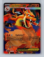 Mega Charizard Y ex 022/217 Double Rare Ascended Heroes Pokemon Holo Near Mint