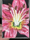ACEO Easter Lily Original Acrylic Painting Mini Art OOAK Tammy Henderson — photo 4