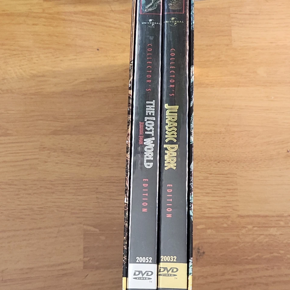 Jurassic Park / The Lost World (DVD, 2000, 2-Disc Set, Widescreen) -- - Image 2 of 2