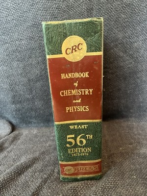 Handbook of Chemistry and Physics 56th Edition 1975-1976 CRC Press 