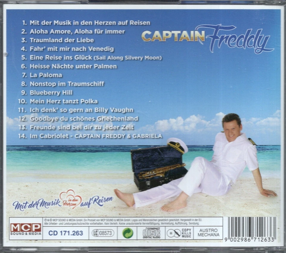 Captain Freddy - Mit der Musik in den Herzen auf Reisen CD - Bild 2 von 2