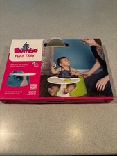 NEW Bumbo Baby Play Or Food Floor Seat Tray Only 3-12 Months Ivory Eating Infant