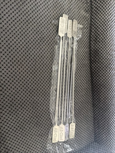 SET OF 8 ALL CLAD 12β STAINLESS STEEL GRILLING SKEWERS