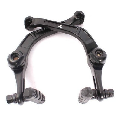 BMX U-Brake U-Bremse Aluminium KHE 7005 kaltgeschmiedet Schwarz eloxiert Hinten