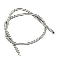 0.4x3x300mm Stainless Steel Small Dual Hook Tension Springs