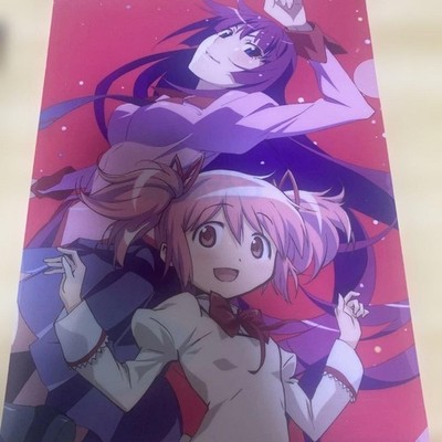 Bakemonogatari clear file Hitagi & Madoka MADOGATARI Exhibition