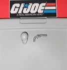 GI Joe Backstop 1987 Gun + Helmet Accessories Set Original 80's Hasbro Unbroken