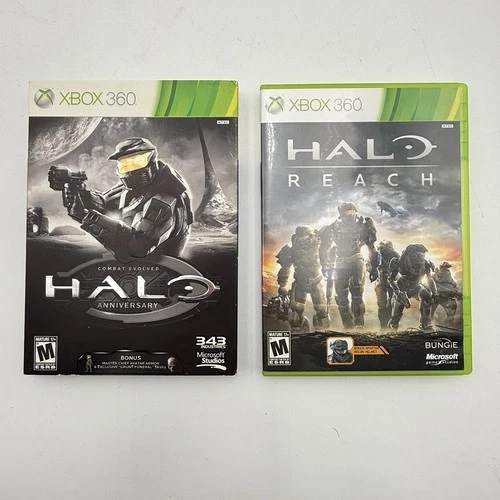 Halo: Combat Evolved Anniversary & Halo: Reach Microsoft Xbox 360