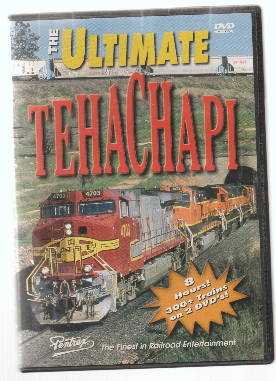 The Ultimate Tehachapi (DVD) Pentrex DVD ~ Railway DVD ~ NTSC ~ US RailRoads