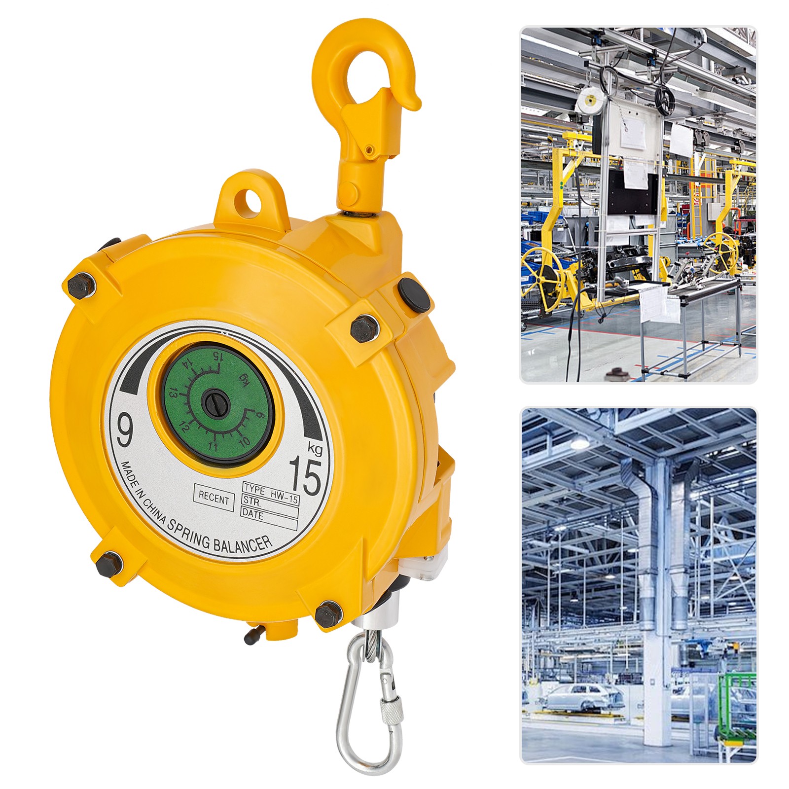 Spring Balancer Retractable Tool Holder for 20-33 lbs Equipment, 6.23 ft Stroke thumbnail 15