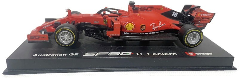 Bburago Ferrari F1 Diecast Model Car 1:32 Scale Lot of 6 Leclerc Raikkonen etc