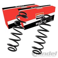 2X Mapco Fahrwerksfedern Hinten Passend FÜR Skoda Yeti VW Golf Touran | 72712