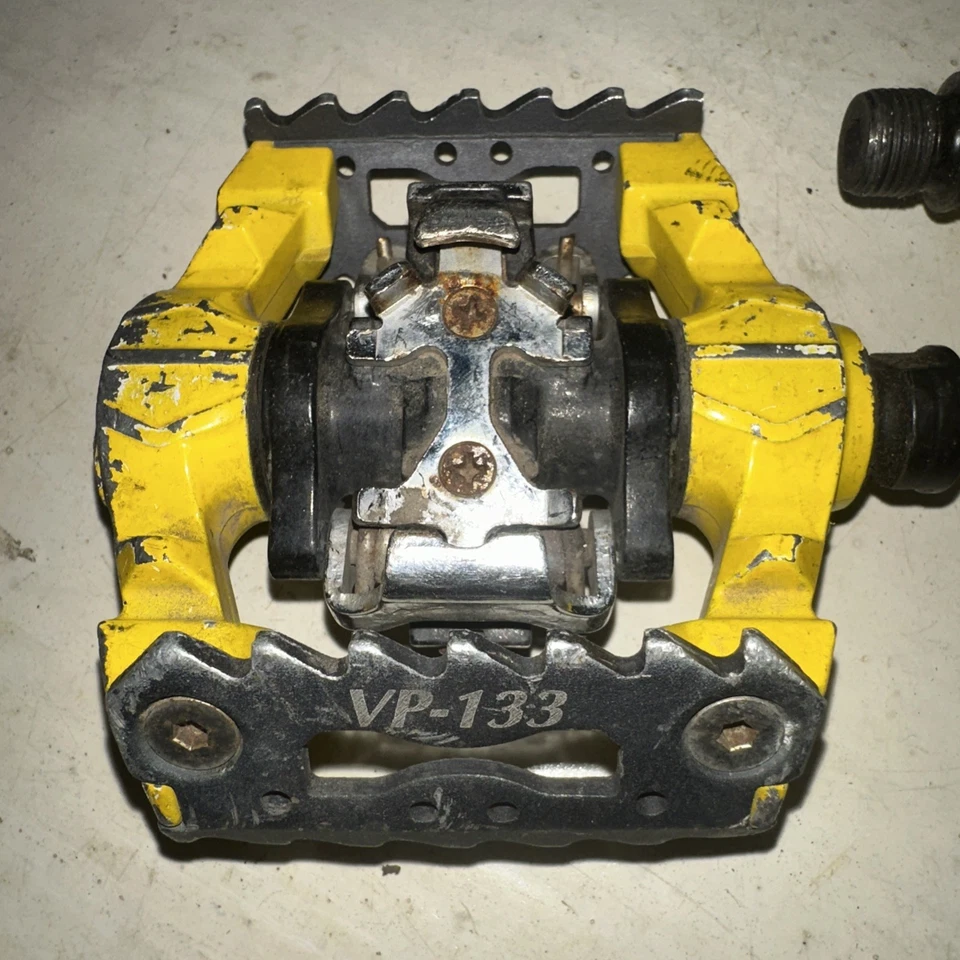 VP-133 Pedales Freeride Descenso Enduro SPD Bicicleta de Montaña Amarilla DH VP 133 MTB Foto 4 de 4