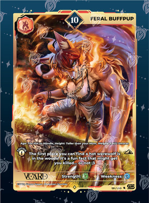 Sleeved VCard Talents (Holo Included) | Awakened Worlds  - Read Description!