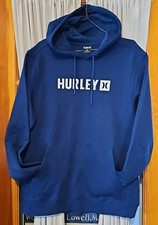 Hurley Men's Hoodie Tee dark Blue M medium