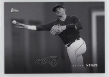 2022 Topps Black & White Trevor Story #26 7k6