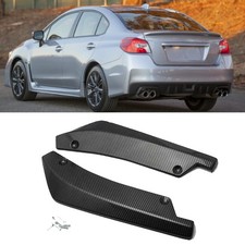 For Subaru Wrx Sti Rear Bumper Lip Diffuser Splitter Canard Carbon Fiber Style For Subaru Wrx Sti Rear Bumper Lip Diffuser Splitter Canard Carbon Fiber Style