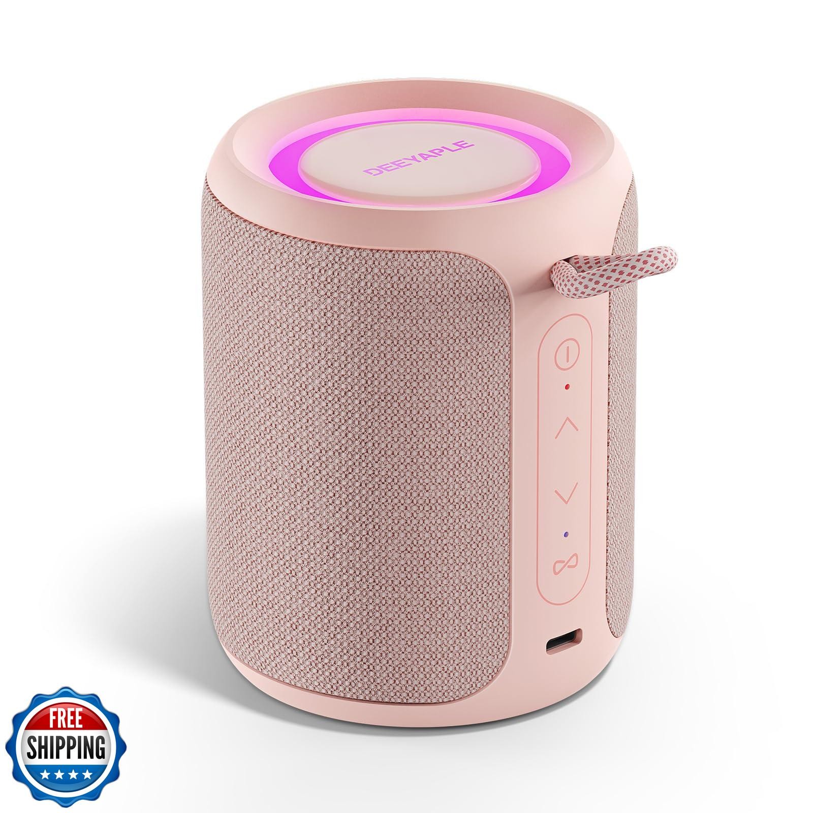 Wireless Bluetooth Speaker IP67 Waterproof Dustproof Portable with Rich Bass and 24H Playtime-image