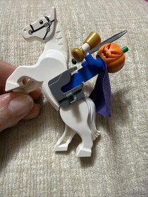 LEGO Scooby-Doo Headless Horseman Minifig Scd002  with Horse/Saddle Shaggy