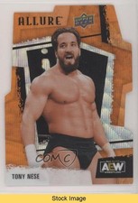 2022 Upper Deck Allure AEW Orange Slice Die-Cut Tony Nese #92 READ 1s3j