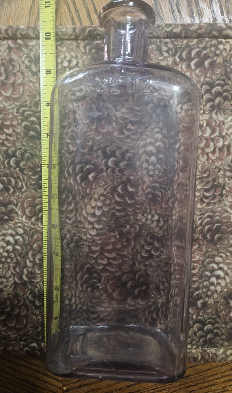 1- 10" Lavender Bottle