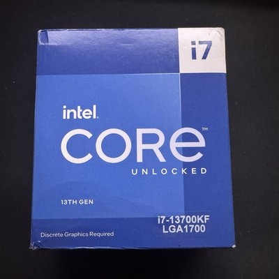 Intel Core i7-13700KF Gaming Desktop Processor 16 cores Unlocked (Sealed)