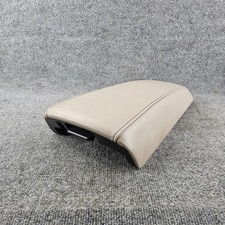 2011 - 2014 Ford Edge Center Arm Rest Lid Cover Beige Tan Leather