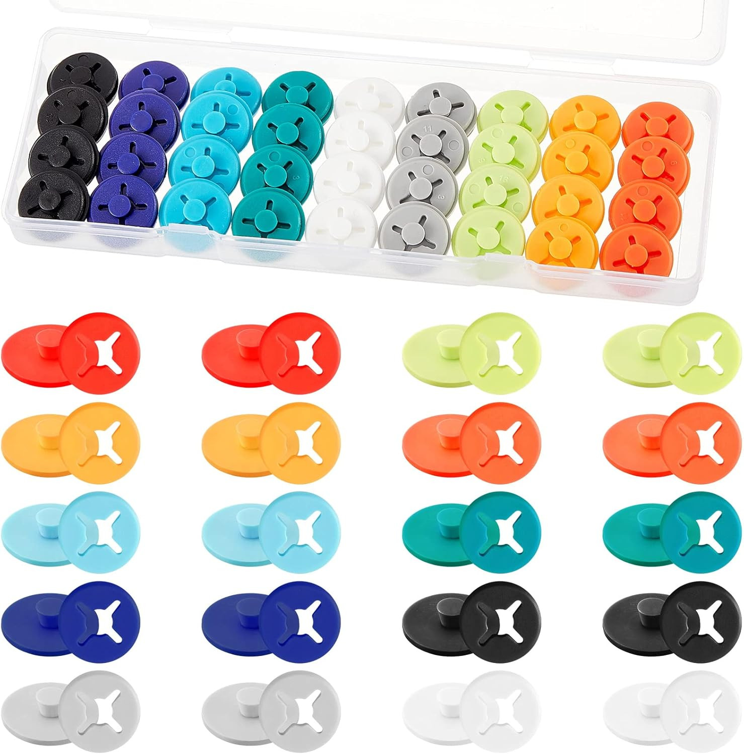 Clips para babero para correr número de carrera hebilla sistema de fijación triatlón carrera babero