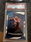 2017 Panini Donruss Rated Rookie Patrick Mahomes II #327 (RC) PSA 9 MINT