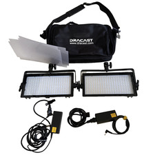 Qty 2 Genaray SP-E-240D Essential Daylight LED Light Kit Ships Free