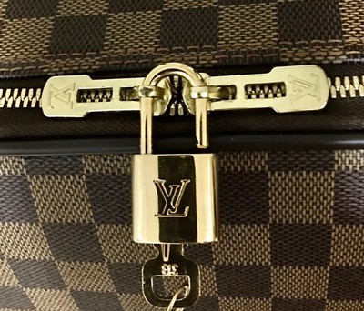 Louis Vuitton Lock w/ Key # 300 Series Brass Goldtone “Polished