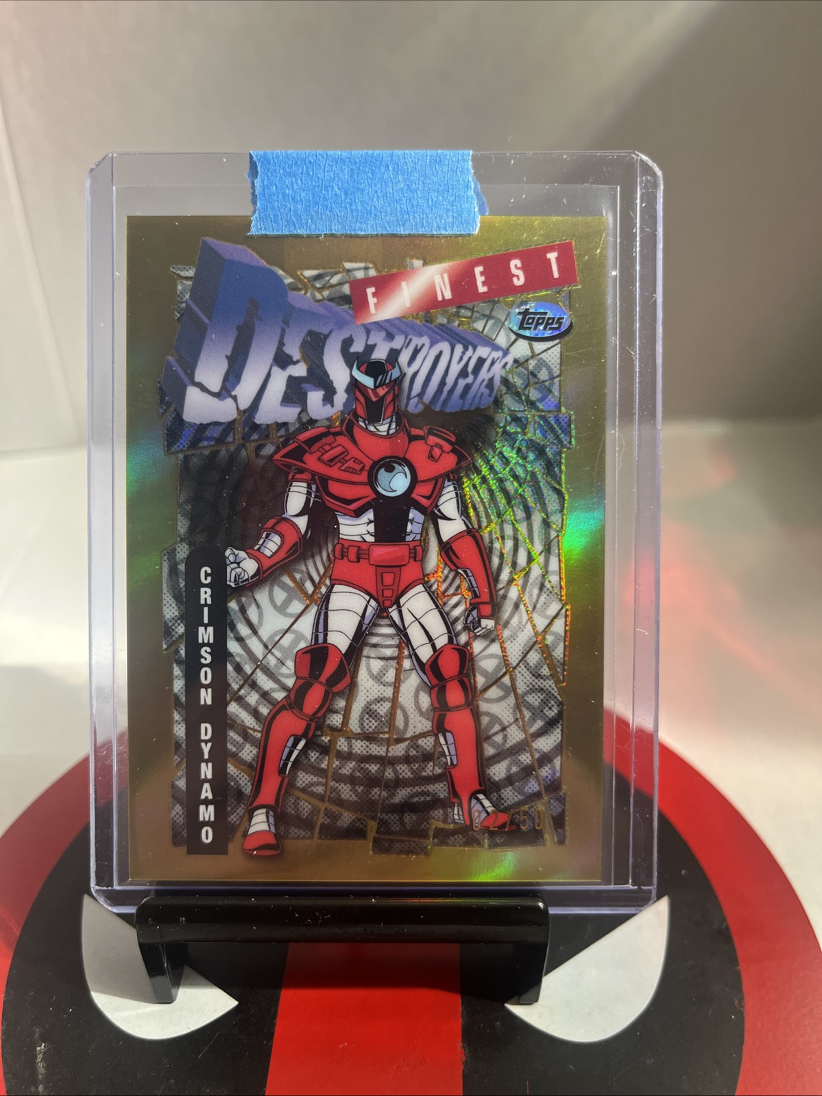 X-Men 97 Topps Finest 2025 Finest X-Men '97 #71 Crimson Dynamo Gold/50